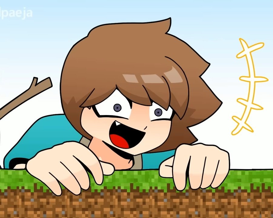 Goofblockz's tweet photo. Steve: HELLO TIMELINE!
*he has emerged from over a cliff* https://t.co/MLq8kuc8Wx