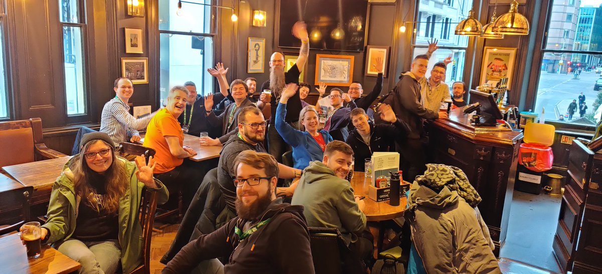 gaelcolas's tweet photo. Just got home from #psdayuk. That was a blast! I really enjoyed delivering the two #powershell trainings, although I had forgotten how it drains your energy.
I did recharge on the conference day by meeting the amazing community we have, and see a few sessions! Thank you all! https://t.co/7kObpngIow