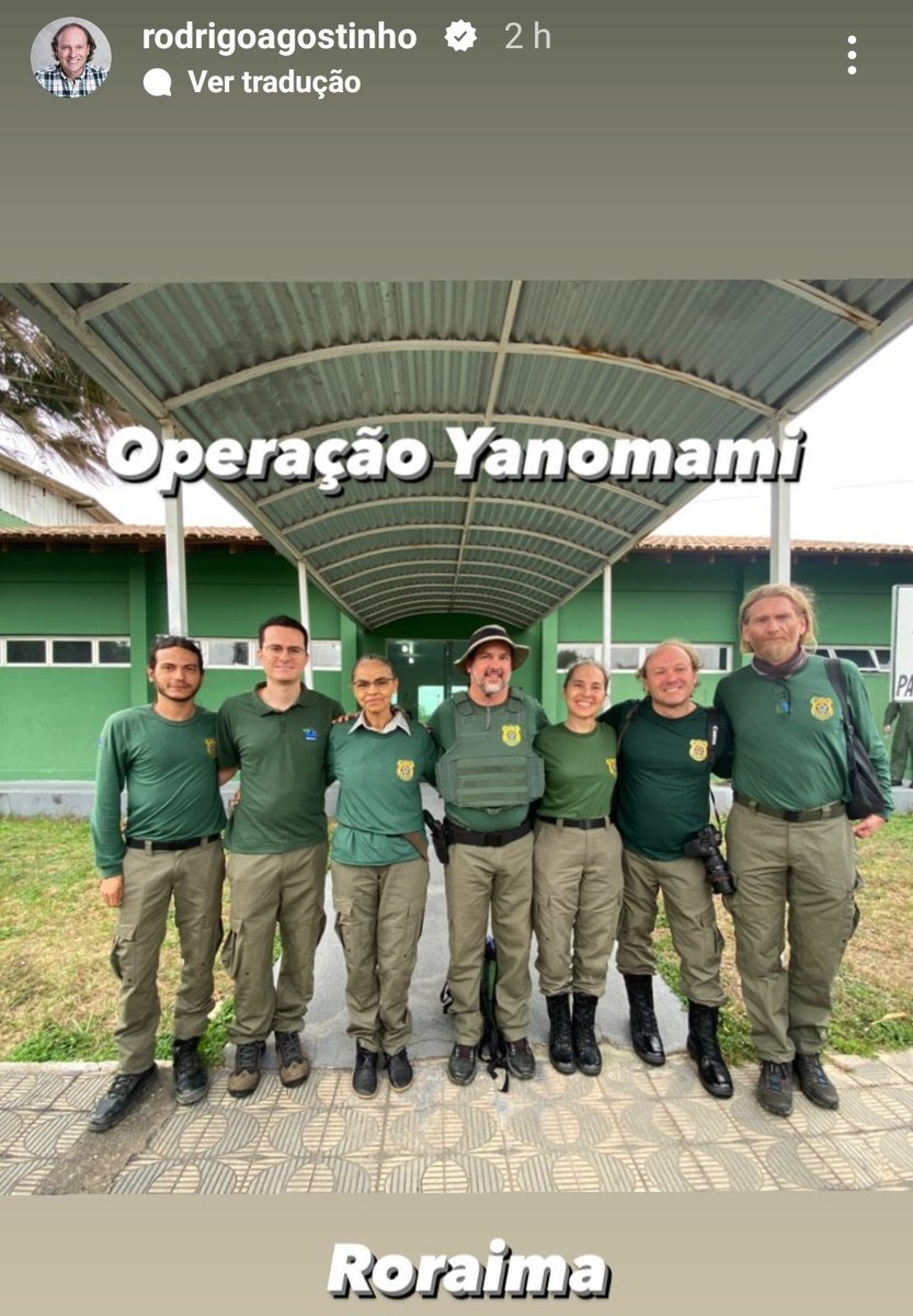 fiscaldoibama's tweet photo. Fiscalização do IBAMA reforçada!

(Como é bom ver a Ministra e o presidente VESTINDO A CAMISA) https://t.co/PWuYQFqNDm