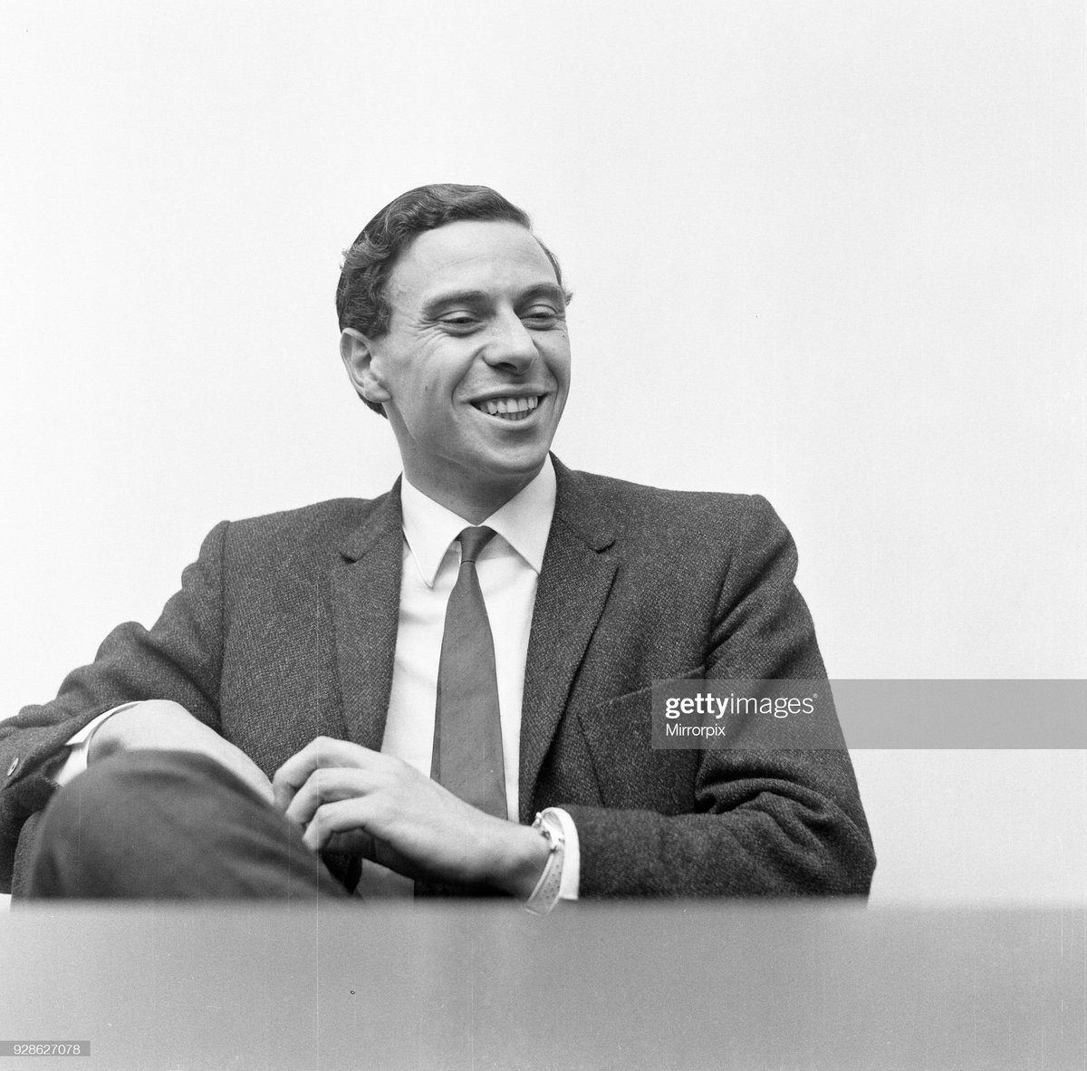 Born on this day, Jim Clark is pictured here on Sep. 9, 1963 after clinching his first Formula 1 title with a win in Monza. 

He wears an Enicar Sherpa Graph with a grey dial on a white Tropic strap. #jimclark #formula1 #enicar #sherpagraph #chrono #f1 #style #icon #watchfam