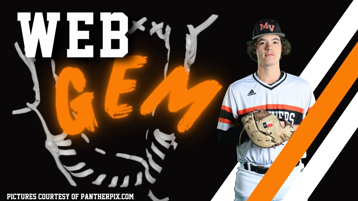 In the 10-5 victory over Antonian, Conner Dillard laid out for a diving catch to earn our #MVWebGem award. #RallyTheValleyMV <a href="/MVISD/">Medina Valley ISD</a> <a href="/PantherSportsMV/">Medina Valley Athletics</a>