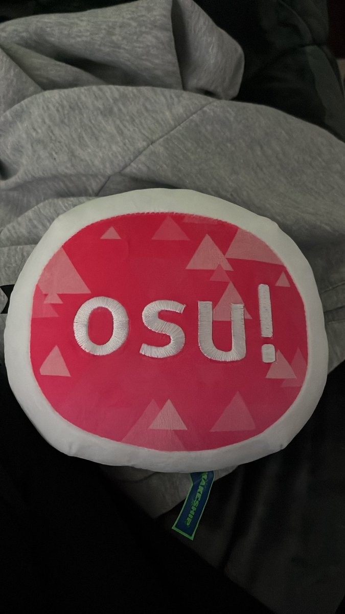 theyurilover69's tweet photo. @ppy Got my Osu! Circle!!! Waiting for 2 more plushies😌 https://t.co/BvQYCijM29
