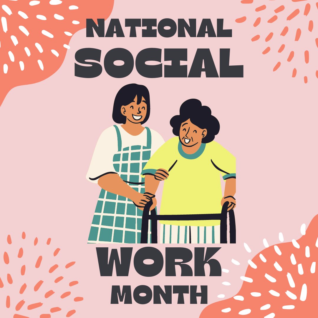 March is National #SocialWorkMonth. It is a time to #celebrate the great profession of social work! You can celebrate social work this month by promoting social workers on social media, thanking a social worker you know or donating to a social work organization <a href="/DrWekerle/">Dr.Christine Wekerle</a>
