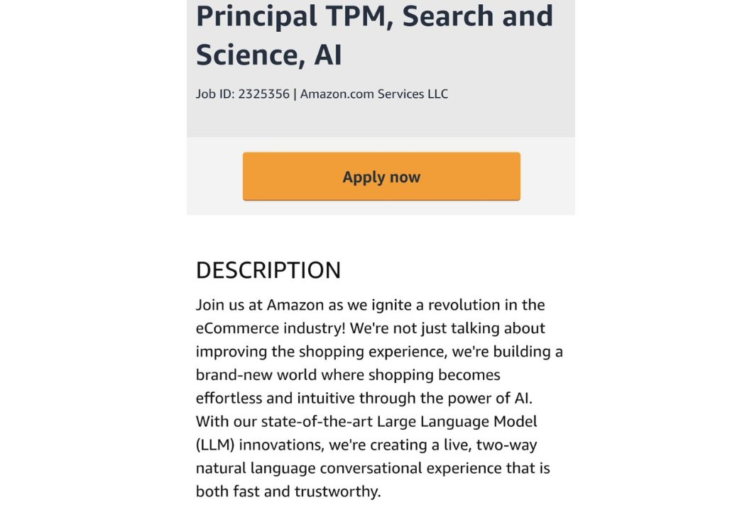 4KTV's tweet image. Amazon to strengthen core business with Language Models  #LLMs #LanguageModels #Amazon