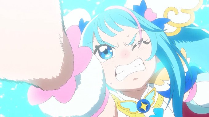 スカイパンチが負けた! #nitiasa #precure 