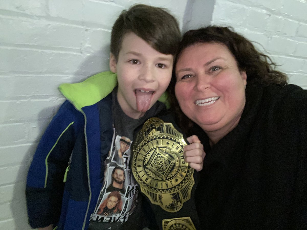 Early 8th birthday gift  #WWEToronto #RoadtoWrestlemania