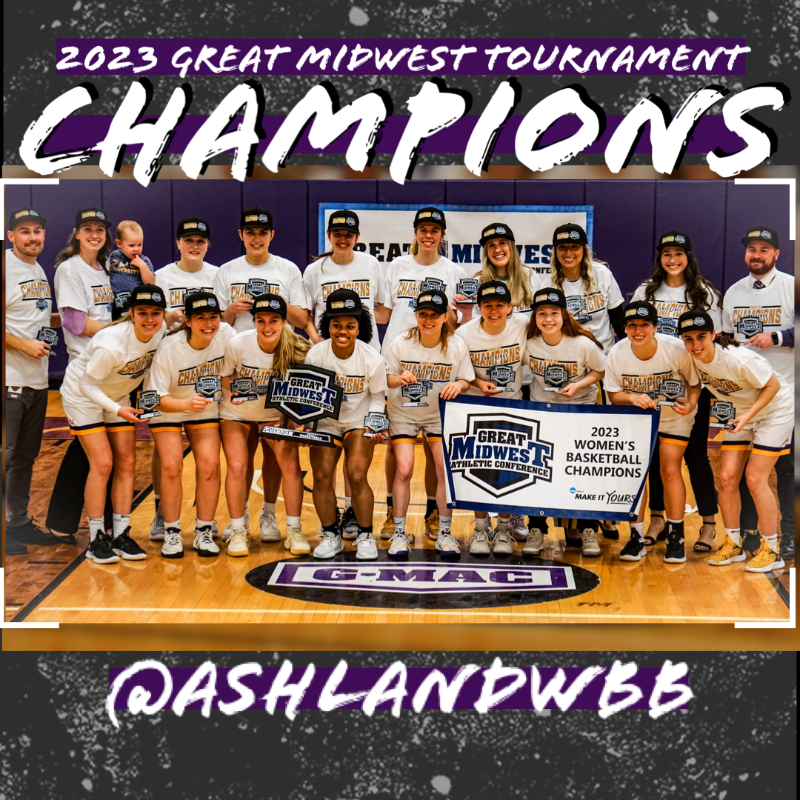ashlandeagles_'s tweet photo. 𝐀𝐍𝐎𝐓𝐇𝐄𝐑 𝐖𝐎𝐍❗️
@AshlandWBB earned their second straight Great Midwest Conference Tournament title with an 83-65 victory over Trevecca Nazarene at Kates Gym!

The Eagles have now won 31 straight games and automatically qualify for the 2023 NCAA Division-II postseason!