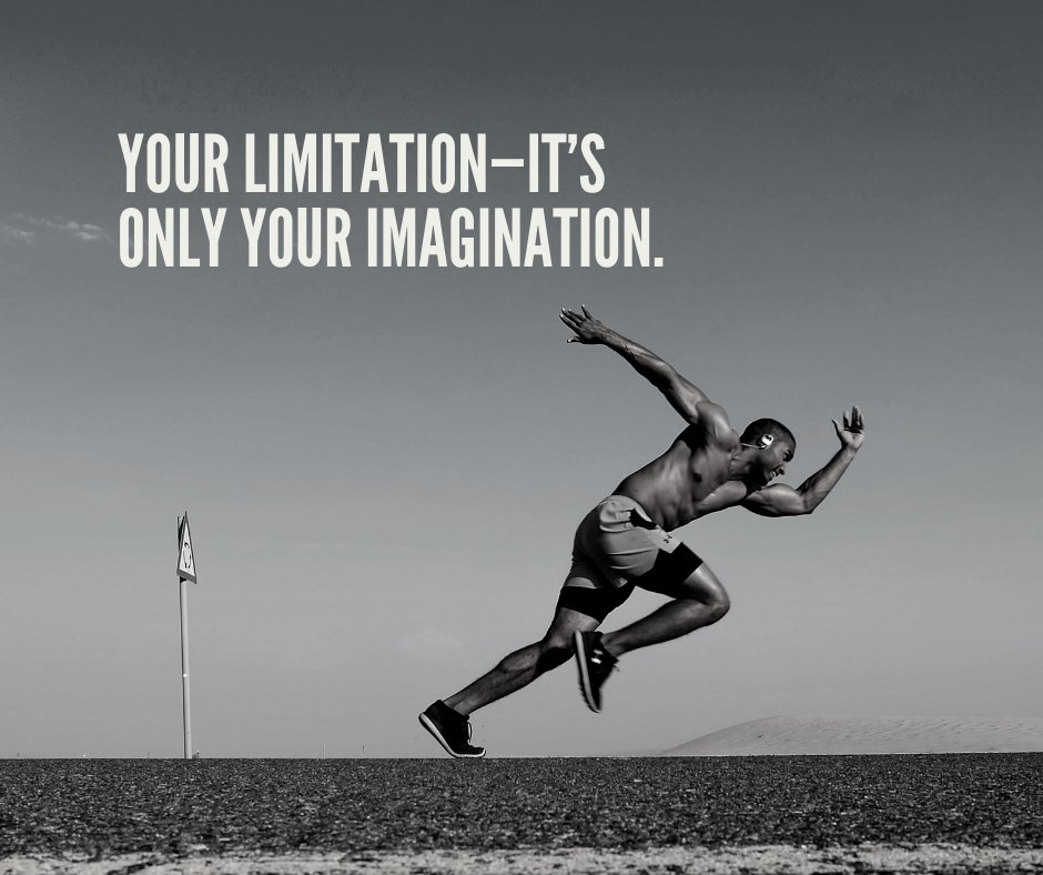 MRmichaelJimene's tweet photo. Your limitations only your imagination. https://t.co/1ea5lfvJee