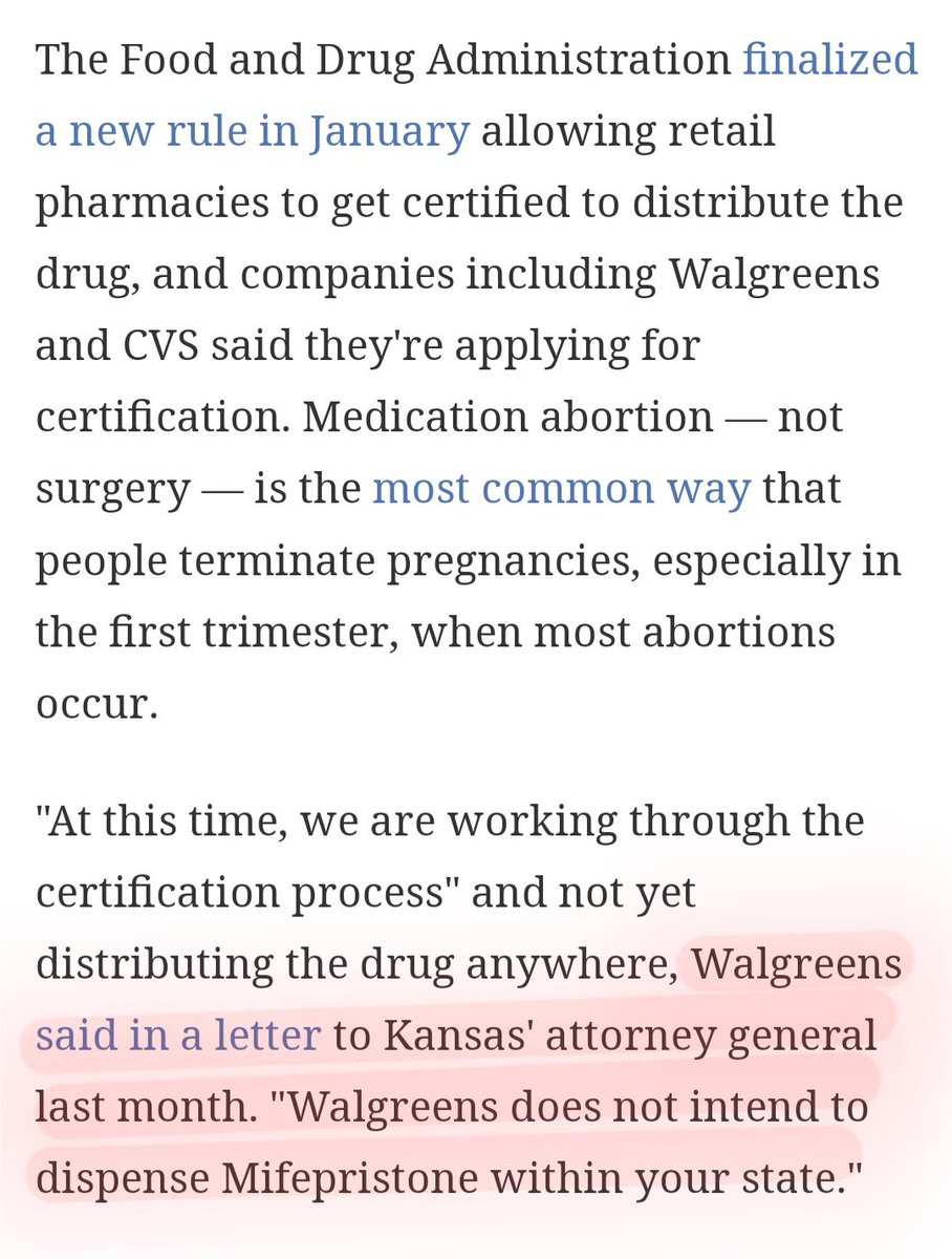 #Kansas, while @KrisKobach1787 is filing frivolous lawsuits to draw attention & @GoP face time, he's doing this behind your back.

Remind AG Kobach that #WeSaidNo & while restricted, **ABORTION IS STILL LEGAL IN KANSAS** so stop threatening @Walgreens & @CVSPublicPolicy!!
#ksleg