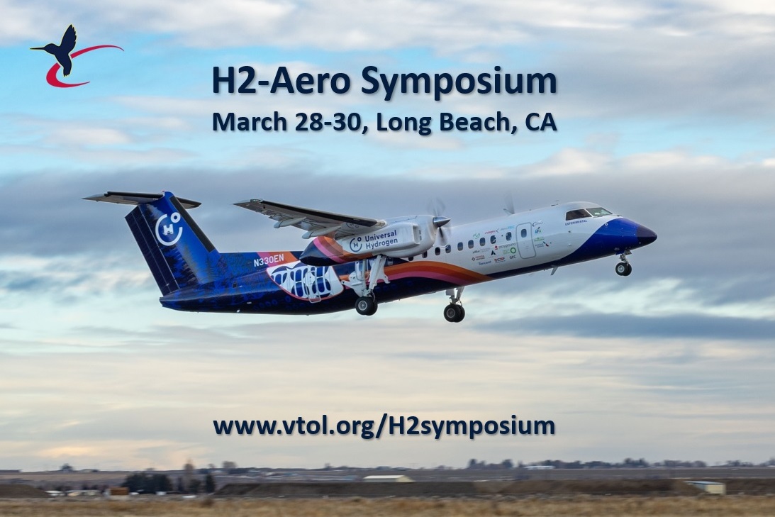 ElectricVTOL's tweet photo. Congrats to @Universal_H2 for flying a 40pax regional airliner on #hydrogen #fuelcell propulsion. Hear CEO @PaulEremenko give his keynote talk at the @VTOLsociety's 2nd Annual #H2aero Symposium! Check out our amazing program: https://t.co/hckcEGz3CD
#H2Flight #H2aviation #H2eCTOL https://t.co/3XCNPbTeJq