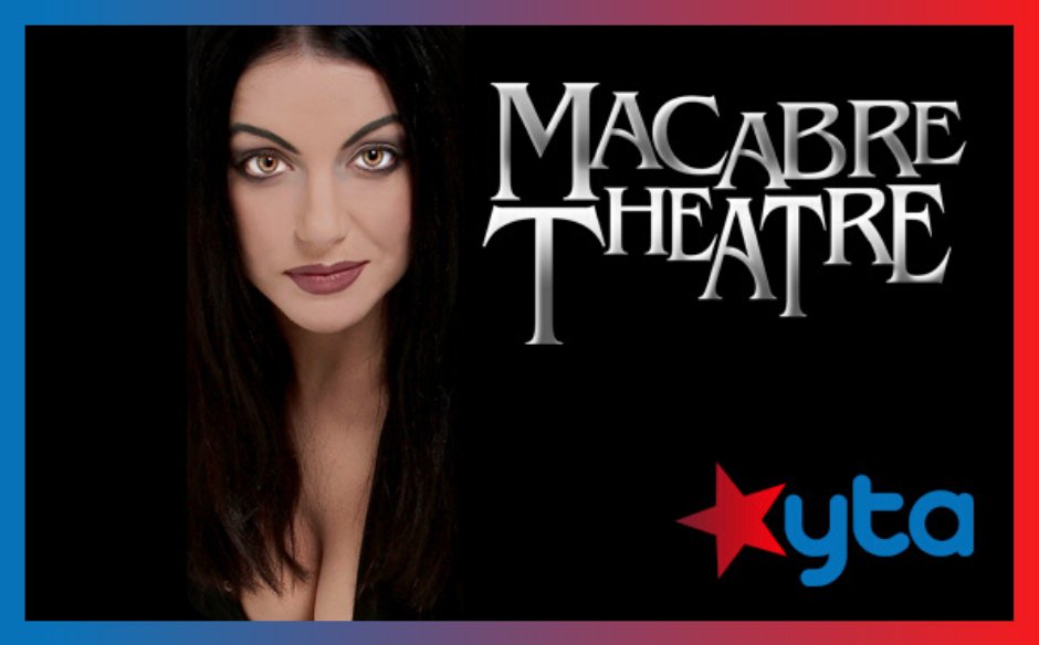 Don't forget to check out the Hostess with the Mostess (if you know what I mean and I think you do), the ghoul-amorous @IvonnaCadaver as she brings us another film from her dungeon vault!

Tonight at 8:00pm on @ytanetwork !

#macabretheatre
#HorrorFamily