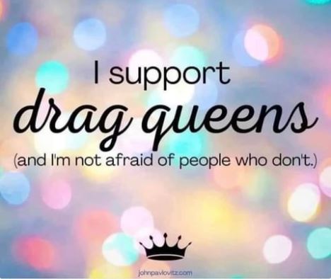 #DragQueens helped start the #StonewallRiots In 1969 which began the #LGBTQ #CivilRights Movement
We have your back!👑 
We'll never go back! 🏳️‍🌈🏳️‍⚧️