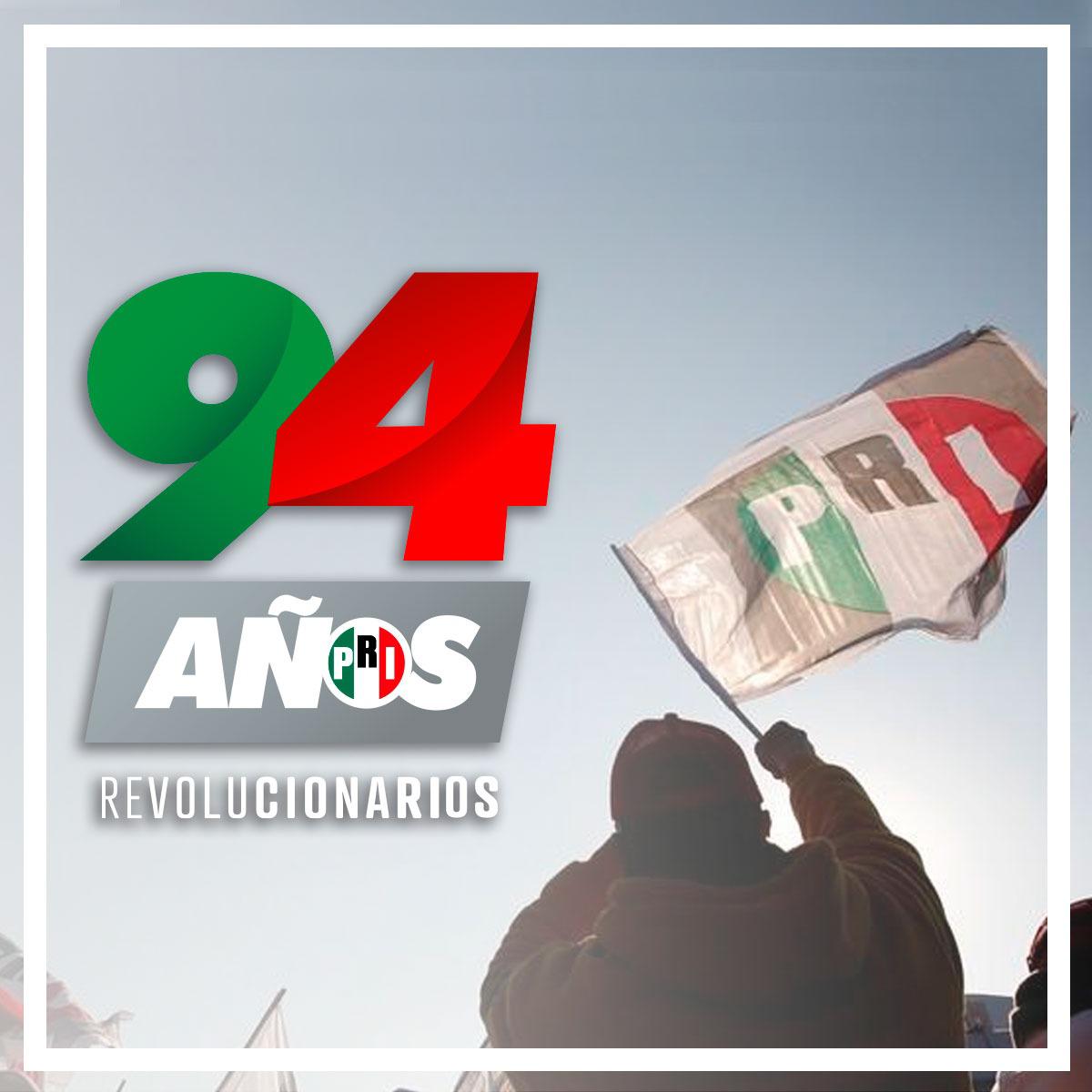 LauHaro's tweet photo. En estos #94AñosPRI hemos dado grandes resultados y hemos dejado un legado institucional imborrable.

Las y los priistas estamos de fiesta, hoy celebramos  #94AñosPRI, en los que hemos demostrado que somos el partido con más experiencia y capacidad. https://t.co/H8lWmiOwXn