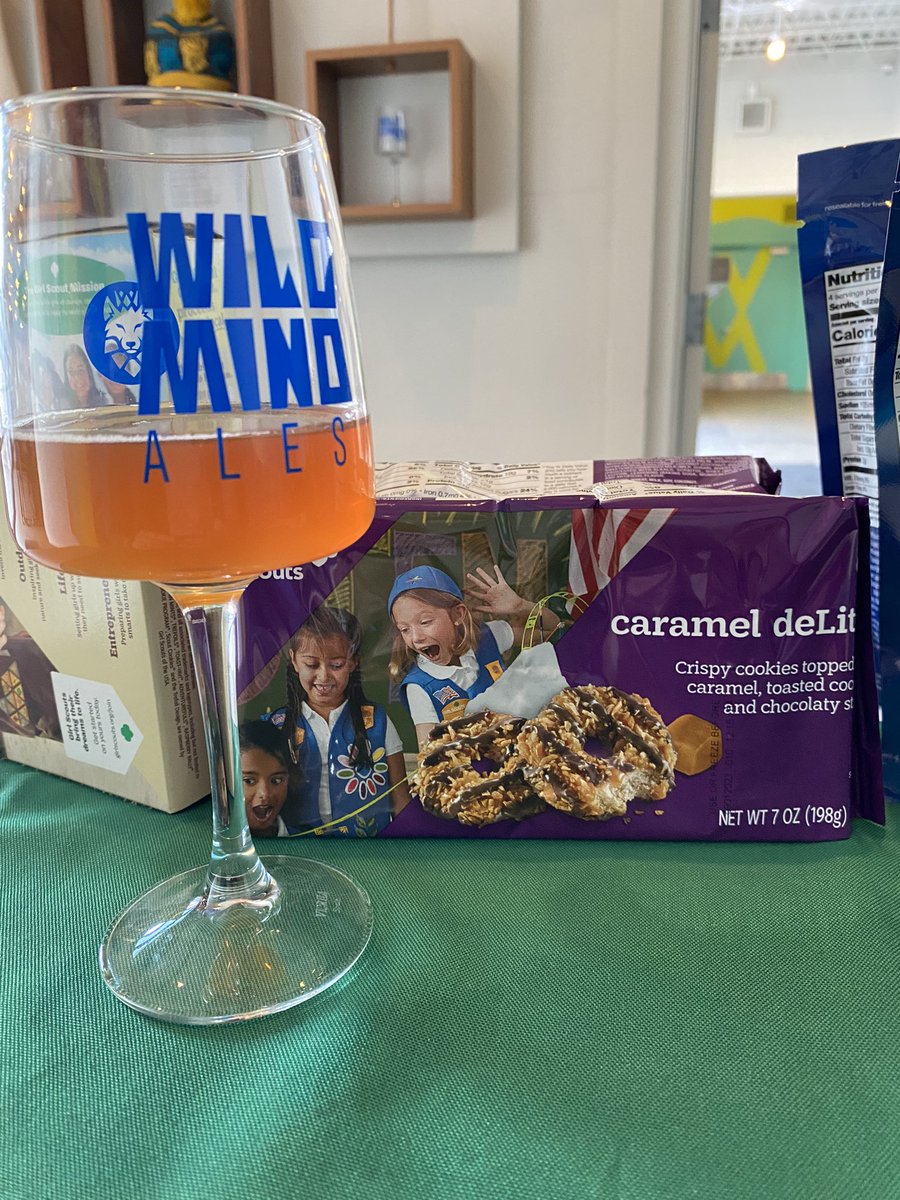 Thank you <a href="/WildMindAles/">Wild Mind Ales</a> for letting my Girl Scouts sell some cookies this afternoon! Sure beats trudging door to door in the snow!
