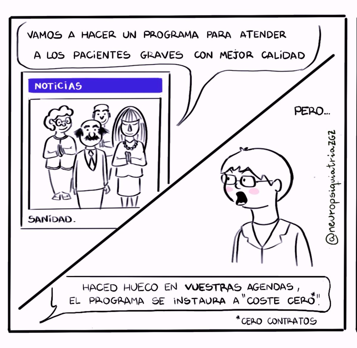 neuropsiquiZGZ's tweet photo. “Psiquiatra al borde de un ataque de nervios” 2/3 ⬇️ https://t.co/0dPEXVrp4G