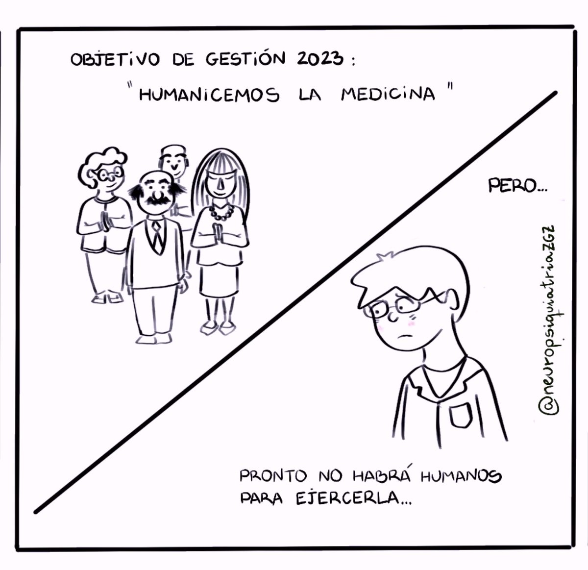 neuropsiquiZGZ's tweet photo. “Psiquiatra al borde de un ataque de nervios” 3/3 ⬇️ https://t.co/FVEfEBy7jl