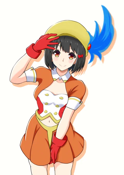 久石奏～久々にサンフェスコス 今回、いつもと違う描き方を試したけれどあまり代わり映えしないかも…#響けユーフォニアム 