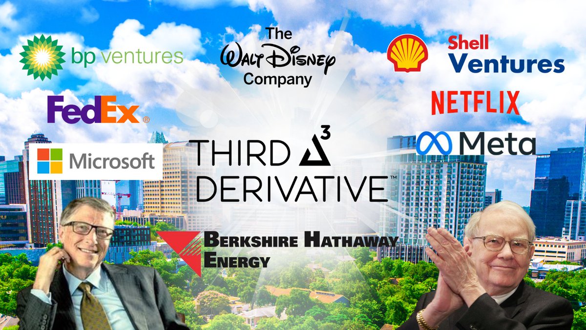 1/Have you heard of Third Derivative? It's an open, collaborative climate tech ecosystem founded in 2020 by #RMI and New Energy Nexus that's accelerating startups and moving markets. #ClimateTech #StartupAccelerator $EWT #EnergyWeb