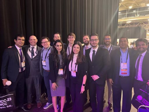 Great turnout by <a href="/Tulane/">Tulane University</a> <a href="/TulaneMedicine/">Tulane Medicine</a> #ACCFIT at #ACC23! They have some great science to present to go along with the outstanding ⭐️ #ACCFIT #jeopardy team representing #Louisiana! Lucky to be able work with them daily! <a href="/danielaurinaj/">Daniela Urina Jassir, MD, FACC</a> <a href="/edgaream/">Edgar Acuna-Morin</a> <a href="/AneeshDhore/">Aneesh Dhore-patil</a> @ryleymcpeters