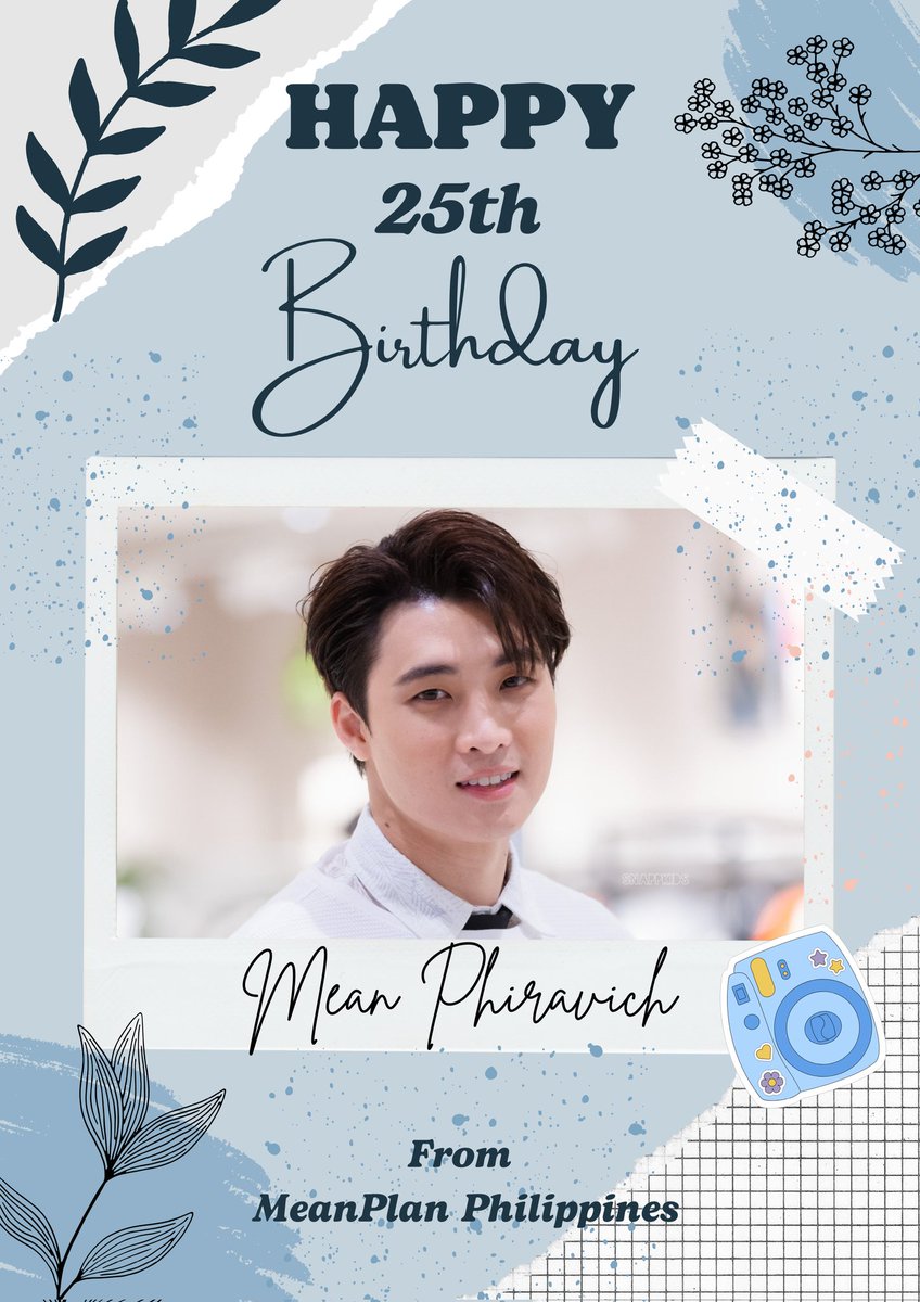 [HAPPY 25TH BIRTHDAY MEAN] 🎂

We would like to greet our ball of happiness a "Happy 25th Birthday". Thank you Mean for bringing joy and positivity to our lives through your genuine smiles. We love you so much! Enjoy your special day! 💙

#Happy25thMeanDay