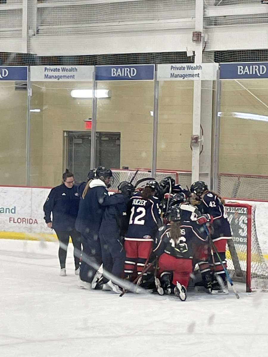 CBJGirlsU19's tweet photo. What. A. Game.  Left it all on the ice.  Be proud CBJ U19, you played an amazing game.  Took steel city to the 6th round of a shootout.  #cbj #staychilly #allin #GirlsHockey https://t.co/TA2ScyrMGC