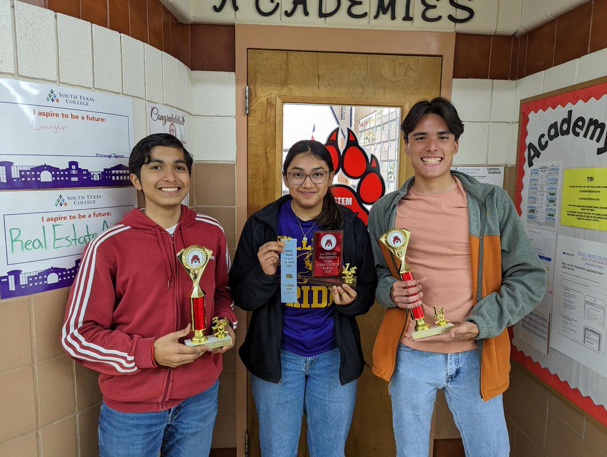 Our 1st place Current Issues and Events Team!