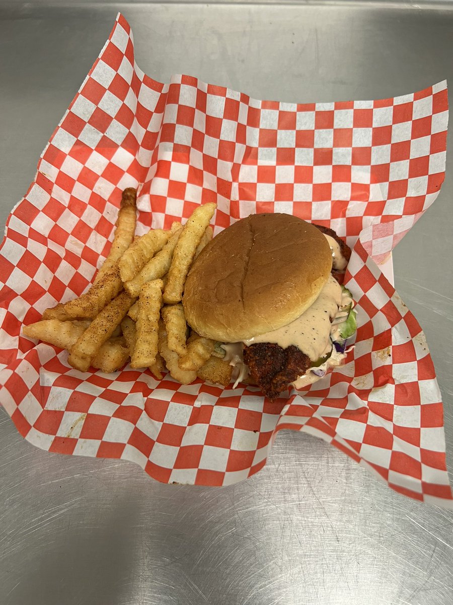 Spice up your life with our new resident in Launch Test Kitchen! <a href="/chikindrip/">james logan</a> serves up Nashville style hot chicken and everyone favorite fries, crinkle cut! Find them outside 209. #allhalal #spiceupyourlife #whatsyourlevel