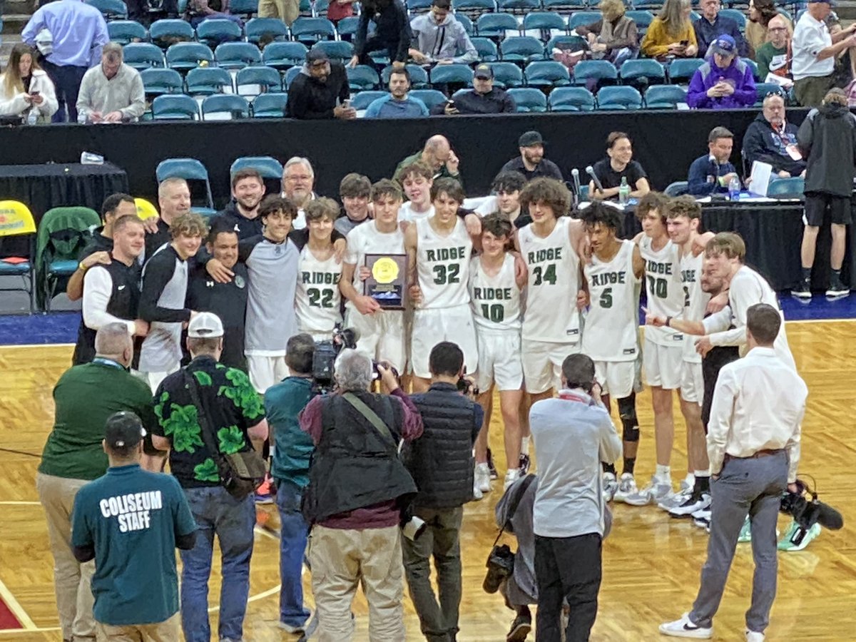 BiggPinkInFOCO's tweet photo. How it started… Lost a regular season game 4 weeks ago and they stormed our home court.  
How’s it going?  Onto Final 4.  #payback. Congrats @sabercathoops 😁🔥🤗💪🏼 https://t.co/MG111I12vh
