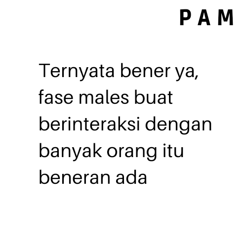 Diss! instagram.com/coretan.pam