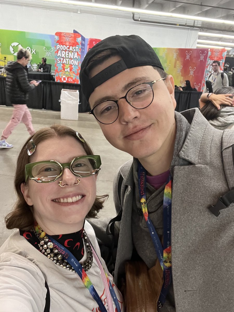 iamckbubbles's tweet image. Ran into @metaversearchi_ at @EthereumDenver and got to see their awesome @decentraland worlds build he did during #BUIDL week! Literally recreated the #ETHDenver #BUIDLweek building in #decentraland in a few days. 

Hoping to explore your #dclworlds in the #metaverse with…