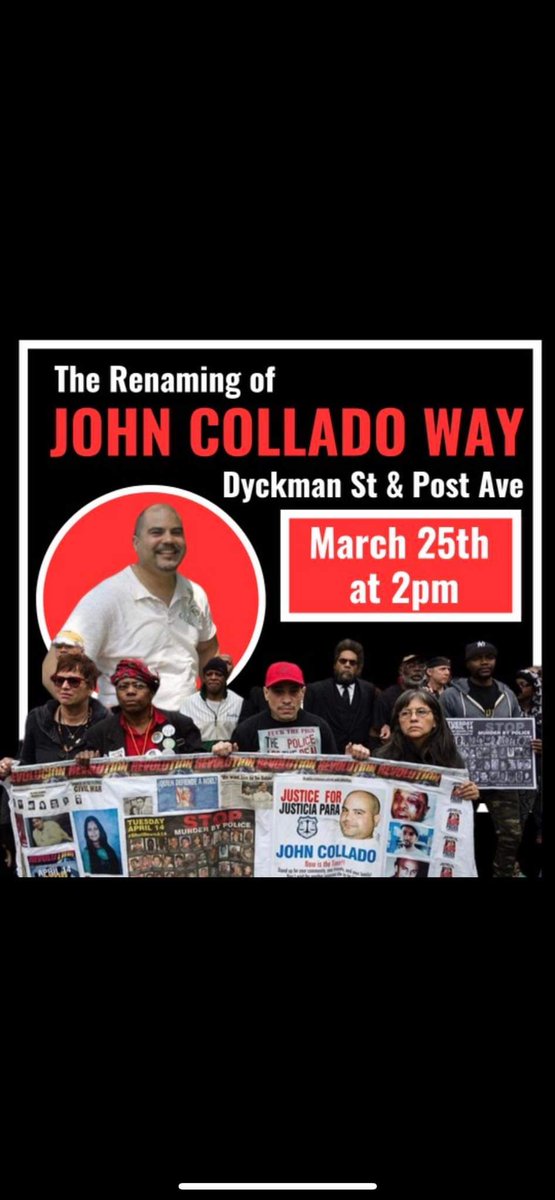 May he Rest in Power. #FuckTheNYPD 

#BlackAndBrownLivesMatter #JohnCollado