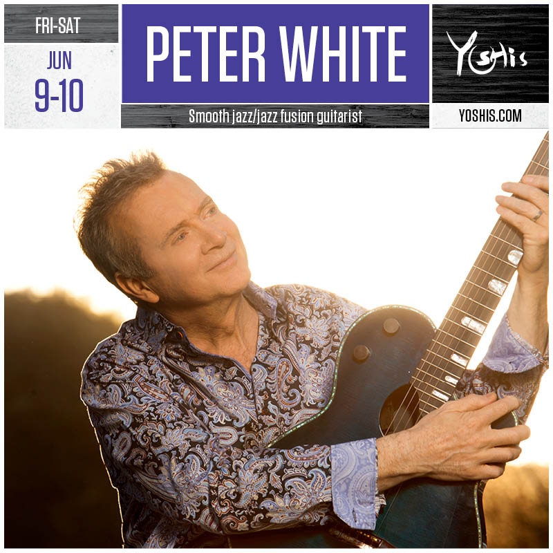 Just Announced📢📢 Fri-Sat, Jun 9-10: Peter White @peterwhitegtr One of the most versatile and prolific acoustic guitarists on the contemporary jazz landscape. 🎟 bit.ly/3moIidw