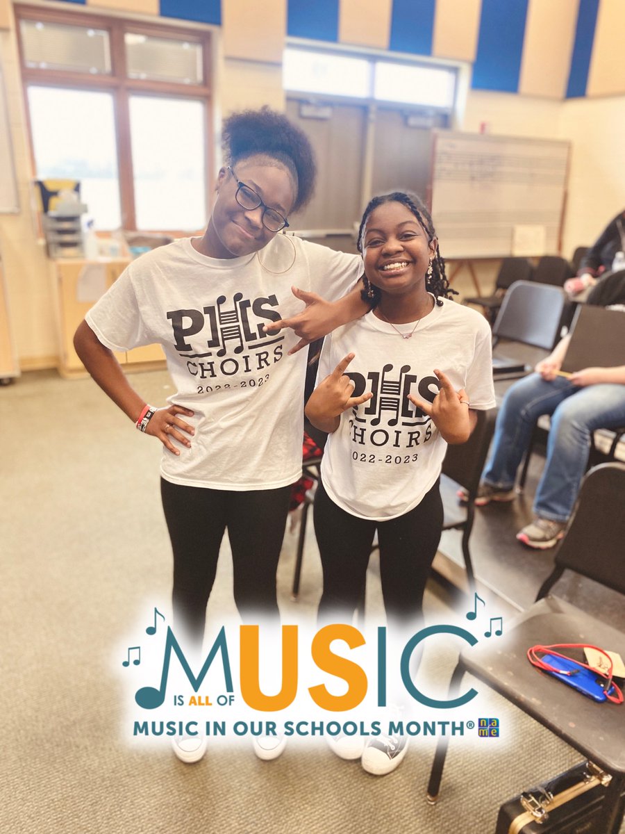🎵Happy #MIOSM! 🥳 March 1st marked the beginning of Music in our Schools Month 2️⃣0️⃣2️⃣3️⃣!! This year’s theme is Music Is All of Us 🤗 What is your favorite type of music? 🎸🪩🪗🎻

#MIOSM #NCGME #NAFME #OMEA #musicisallofus #musicedfunding #musicthesoundofmyheart