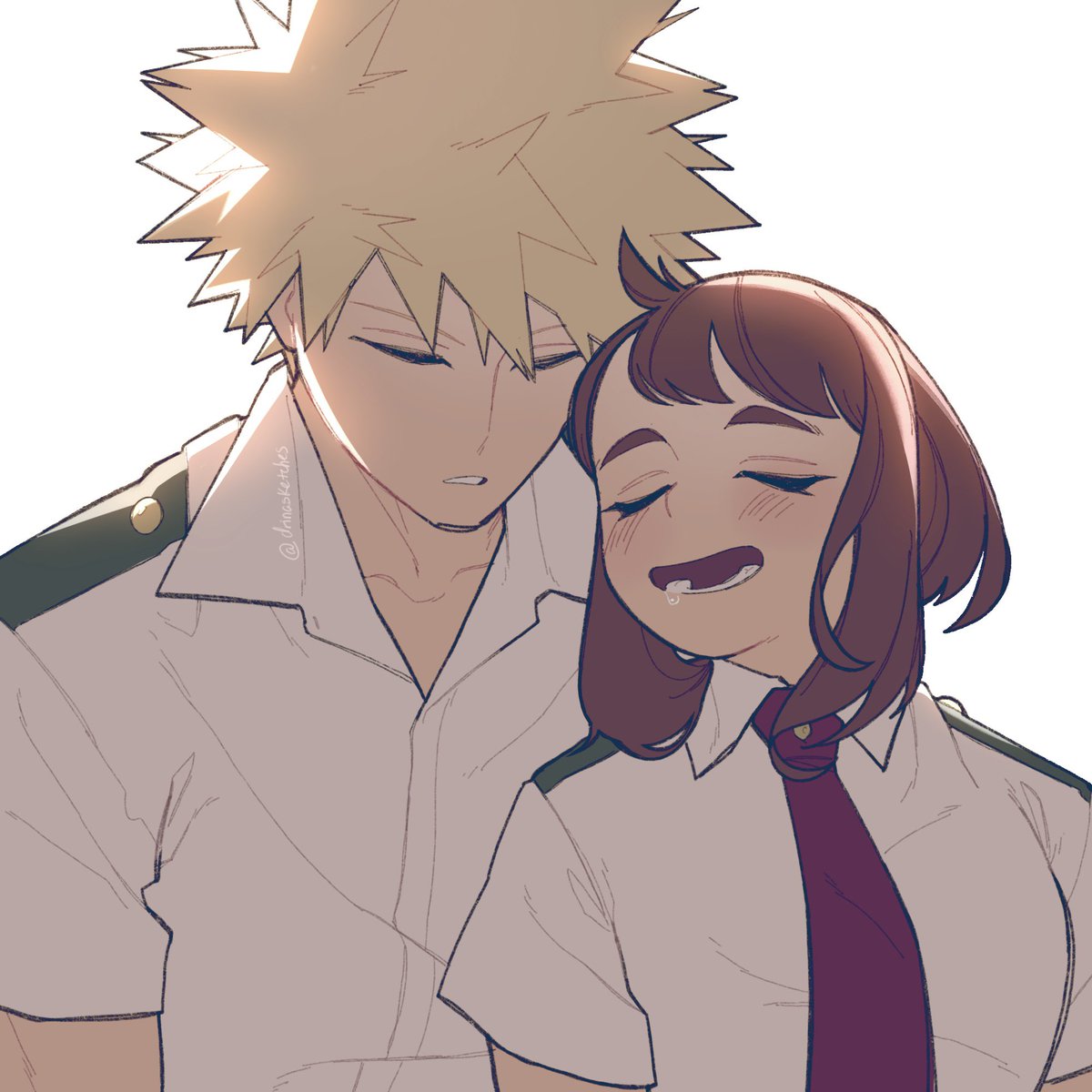 「#kacchako #勝茶 Lowkey hated the first one」|DRINA - commissions openのイラスト