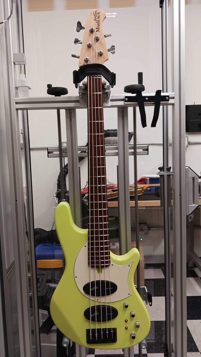 SportHiTech's tweet photo. What's on the Plek today? A Marleaux Votan!
Get Plek'd, and make *your* guitar the best it can be.
https://t.co/y3OKpes5NU
#SportHiTech #Plek #marleau #bassguitar https://t.co/AnNNPrPZ9Z