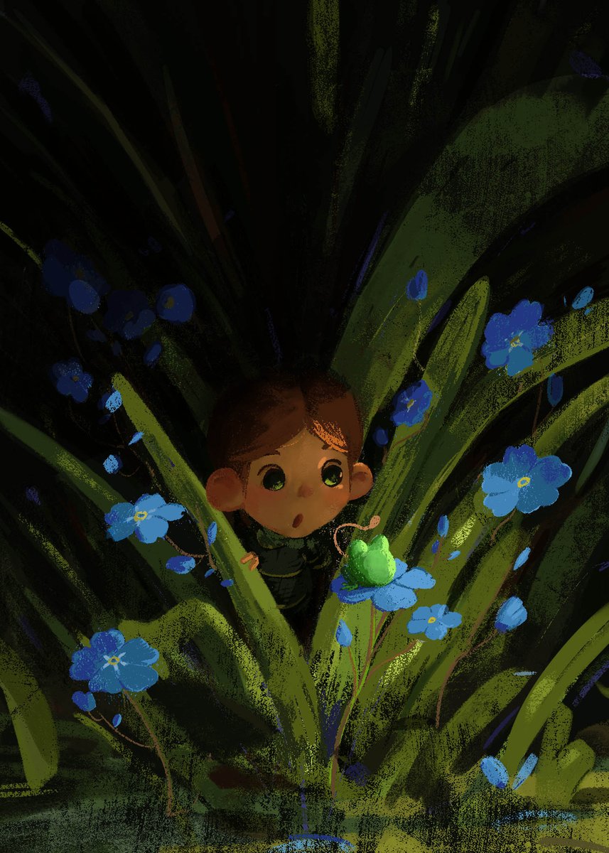izzystrations's tweet photo. Oh, a frog!

#kidlitart #illustration https://t.co/6x0f34M0bx