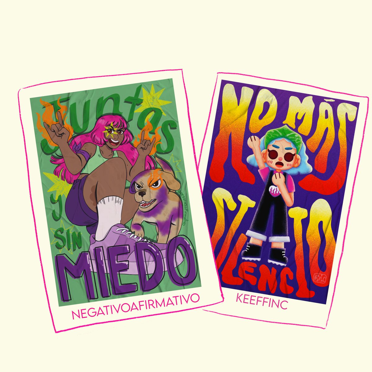 yellowpuffly's tweet photo. Este año no quise hacerlo sola y junto a talentosas ilustradoras les traemos estor carteles libres para que los usen como más les guste.
LINK  MEGA -
https://t.co/CfqedoZJq6
#feminismo #8m #ilustracion https://t.co/NKZbtaKpdZ