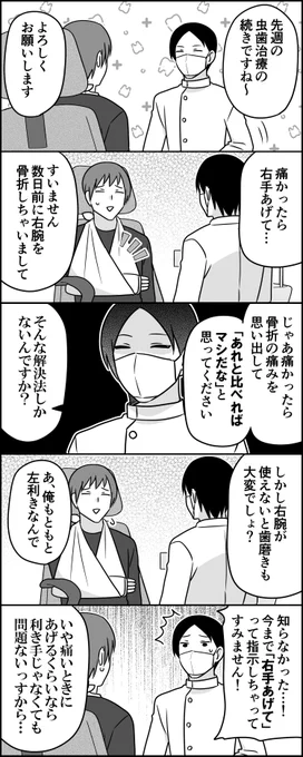 痛かったら右手を 