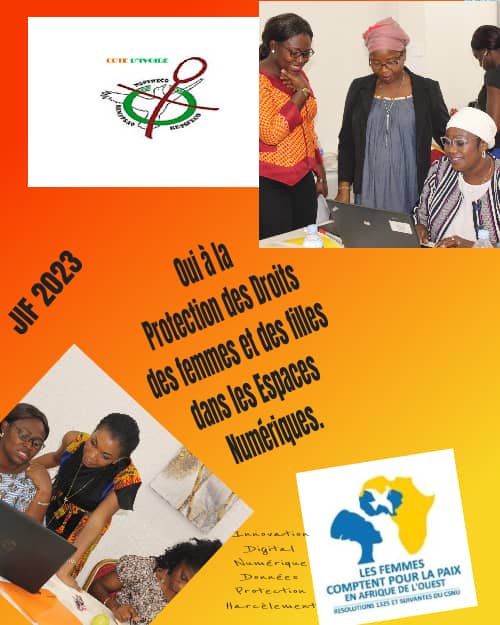 #JIF2023
Campagne digitale du <a href="/repsfecoci/">REPSFECO-CI</a> et du GTFJPS-AOS-CI
<a href="/group1325/">Group1325WAS</a> <a href="/CcdgEcowas/">CCDG_GENDER_ECOWAS</a> <a href="/UN_UNOWAS/">UNOWAS</a> <a href="/ecowas_cedeao/">Ecowas - Cedeao</a> <a href="/onufemmesCIV/">ONU Femmes Côte d'Ivoire</a> <a href="/CELDciOng/">ONG CELDci</a> <a href="/BegouWazi/">Marie-Flore BEGOU</a> <a href="/IradGbazale/">irad gbazale</a> <a href="/PanosAO/">Institut Panos AO</a> <a href="/ong_salem/">ONG FEMMES DE SALEM, Internationale</a> <a href="/ongofaci/">OFACI</a> <a href="/AmenanLaman/">Laman Amenan Odette</a> <a href="/DLionnes/">ONG LIONNES D'AFRIQUE</a> <a href="/mmf_ci/">MMF-CI</a> <a href="/mikpep/">Michèle Pépé</a>
