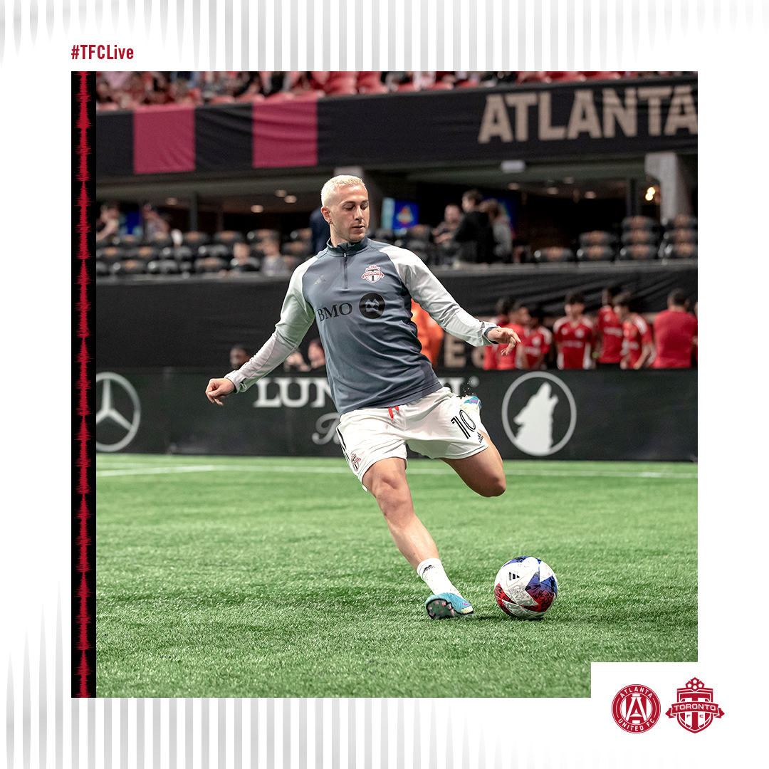 1' | Off and running in Atlanta.

Catch all the action on <a href="/AppleTV/">Apple TV</a>: tfc.ca/ATLvTOR030423

0-0 | #ATLvTOR | #TFCLive