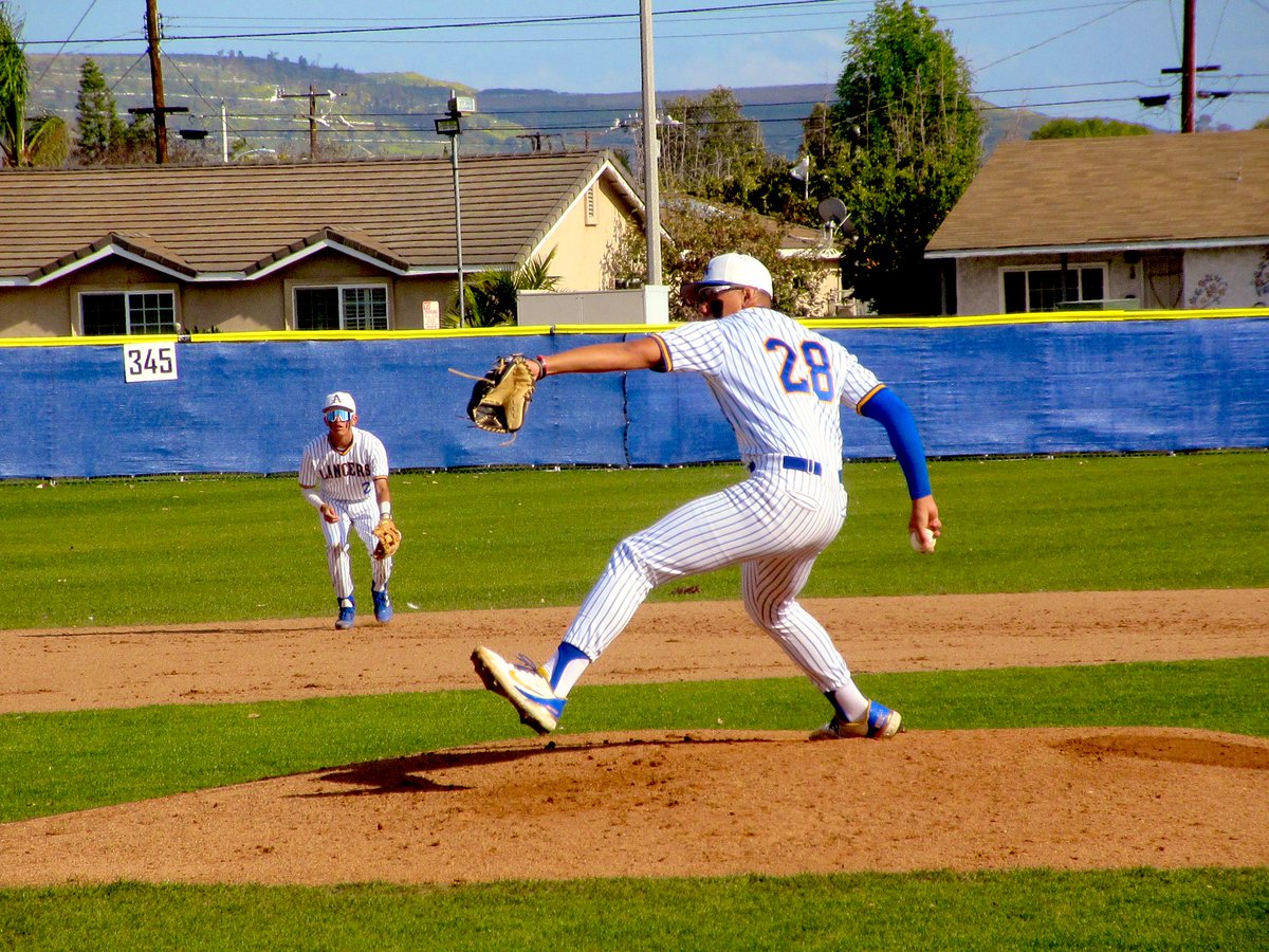 DEL REY LEAGUE BASEBALL
Final
St. Paul           0 5 2
Bishop Amat 7 8 2 
WP: Moises Escobedo 5H, CG, 6k (pictured) 
LP: Aidan Bravo 4k
<a href="/LesLukach/">𝐋𝐞𝐬 𝐋𝐮𝐤𝐚𝐜𝐡</a> @PBR_California <a href="/latsondheimer/">eric sondheimer</a> <a href="/amatbaseball/">Bishop Amat Baseball</a> <a href="/CalHiSports/">Cal-Hi Sports</a>