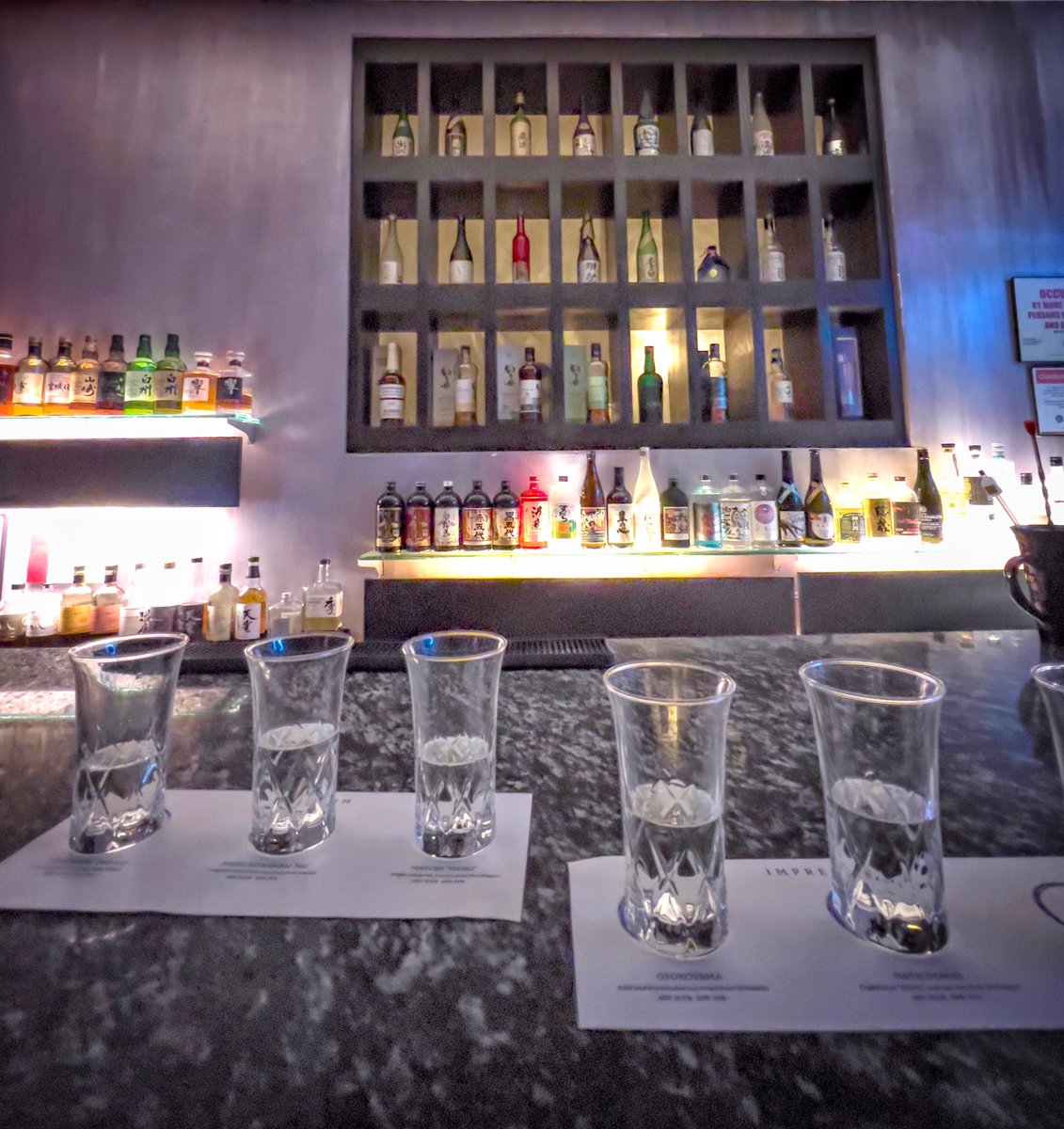 chicagofoodies's tweet photo. Sake flights @murasaki sake lounge… there’s a Hibiki 21 tempting me. https://t.co/YbO23Okuu8