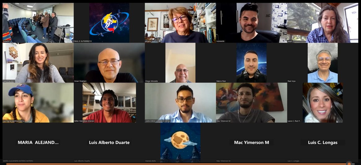 nspacesco's tweet photo. Hoy Asociación Espacial d 🇨🇴 cumplió su cita anual + importante

Asamblea General Anual 2023 con nutrida y valiosísima participación d nuestros asociados y apoyo fundamental e incondicional d @F_UAMERICA miembro organizacional @nspacesco 
Construyendo juntos #DsrrlloEspacial 🇨🇴 https://t.co/egUjhGeIXI