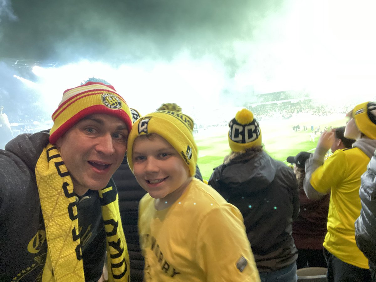 Cheering on #crew96 tonight!