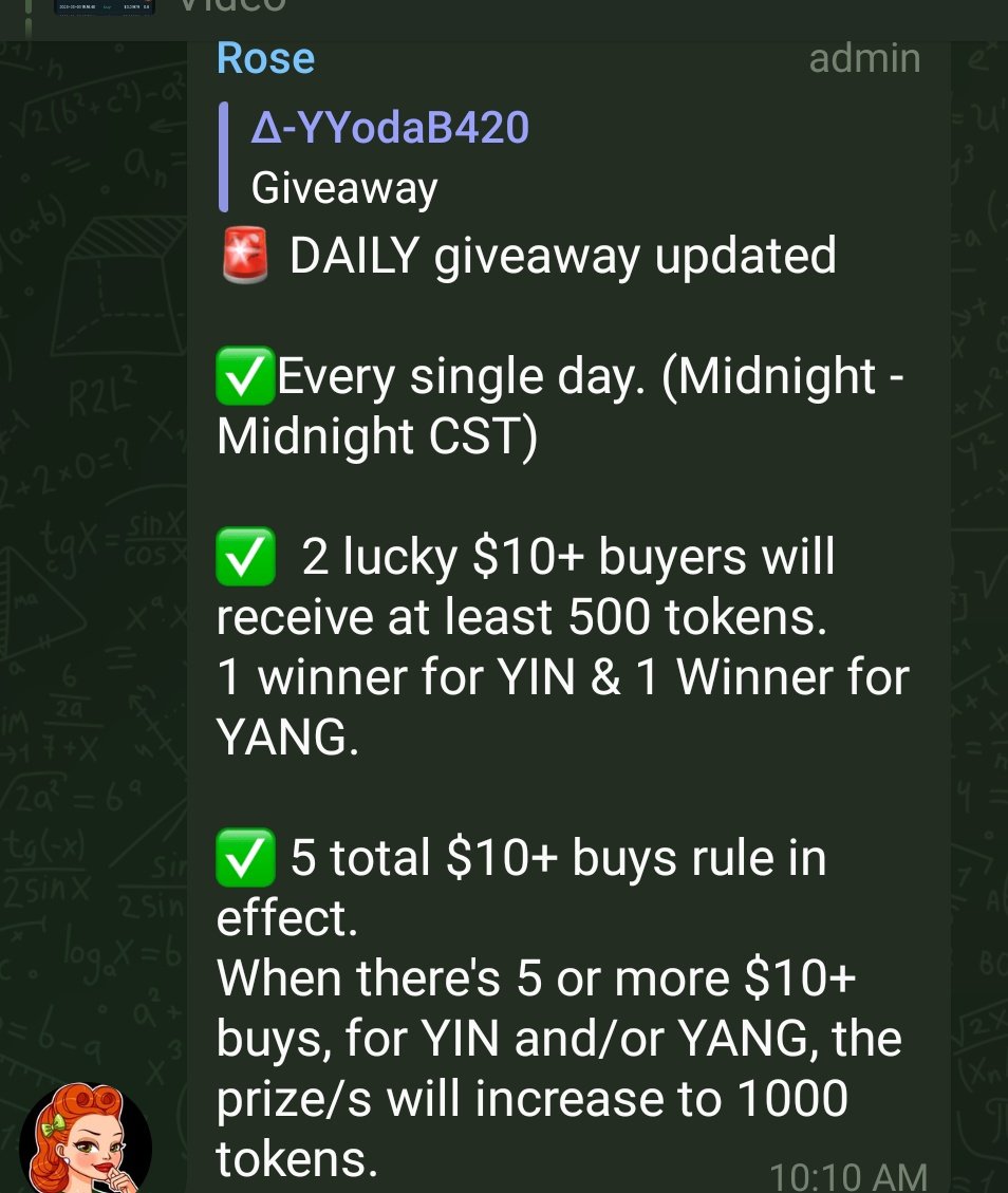 YinYangReflect's tweet photo. Biggest buy #competitions going at  #YinYangReflect for the next 2 days

$Yin &amp; $Yang
Minimum buy = 0.05 BNB
 Buys accumulate

Prize = 0.25 BNB 

Each buy will enter you into the usual DAILY #Crypto giveaway as well🔥

Have fun and earn #BTC &amp; #XRP Reflections while we're at it https://t.co/P9ggsQm3wx