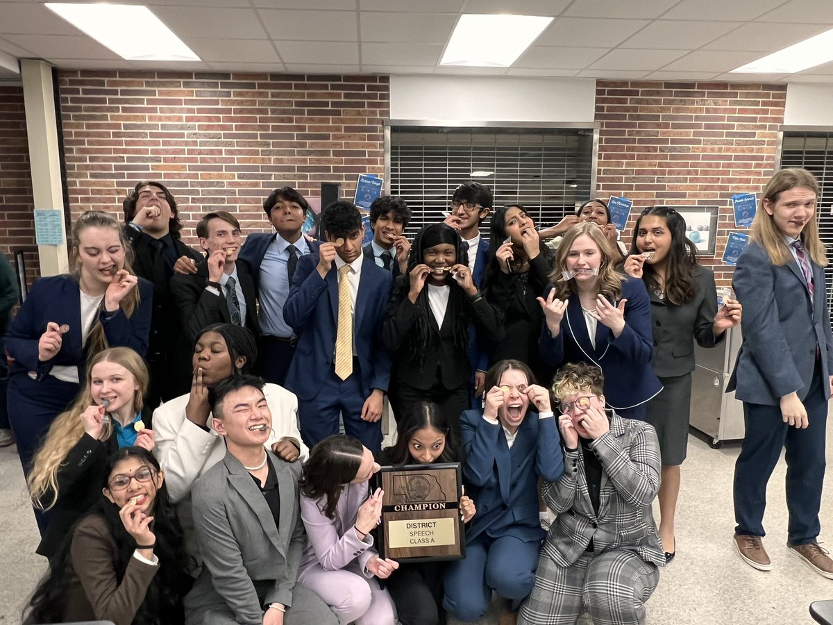 mnhsforensics's tweet photo. What a great day at Lincoln East for Districts. We were tournament champions and are taking 19 of our 20 entries to state! It’s a good day to be a Mustang!  🐎 https://t.co/eTw0FT6oqk