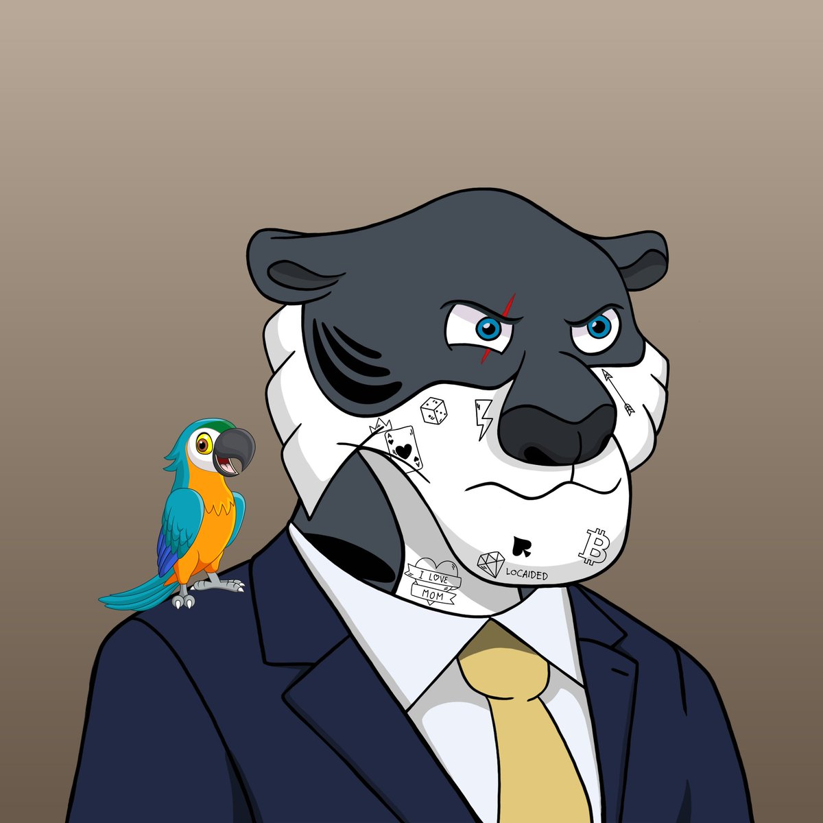 Tycoon Tiger #2172 was purchased for 0.009 ETH. opensea.io/assets/0x32e13…