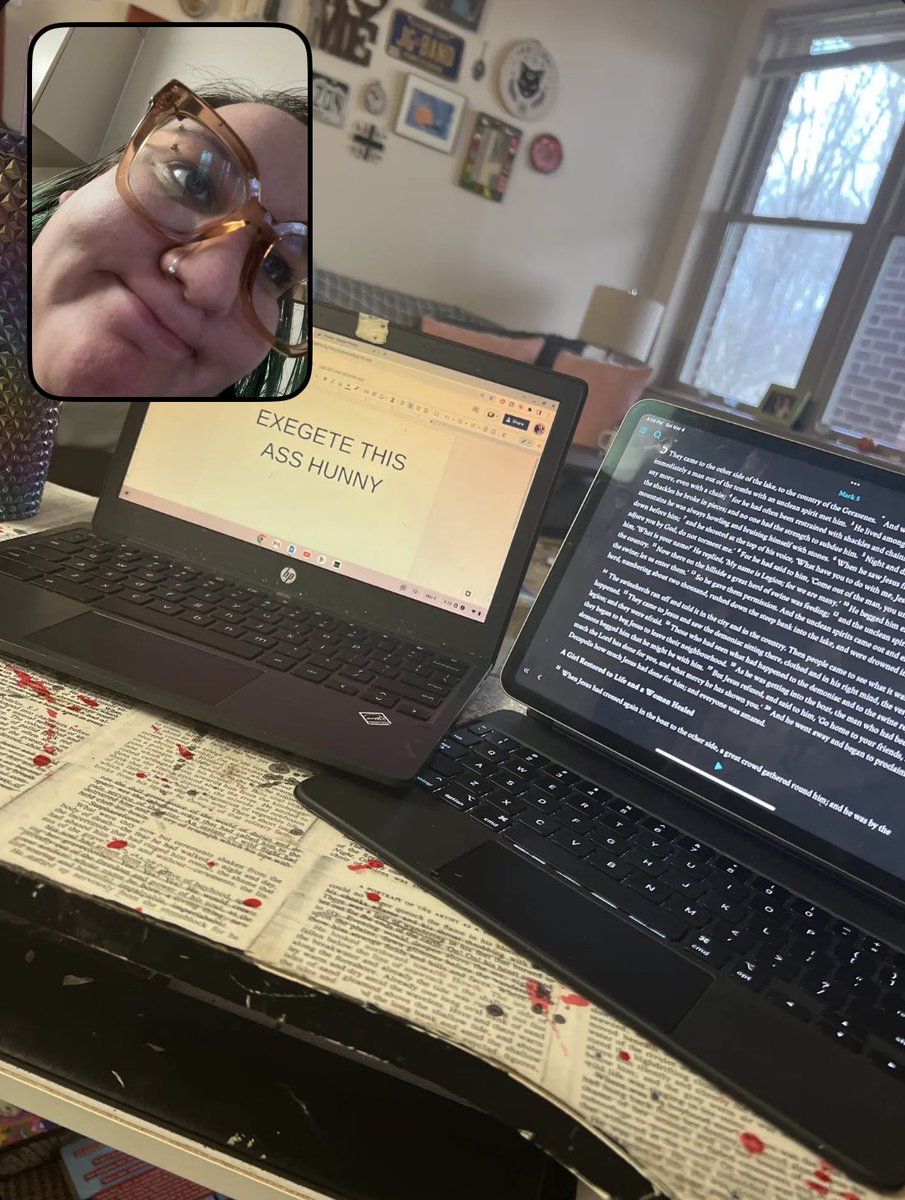 Gender_Splendor's tweet image. It’s time to BeReel with the word of God and my demand avoidance / adhd nothing like a Saturday night homework party with me, my cat, and the Lord