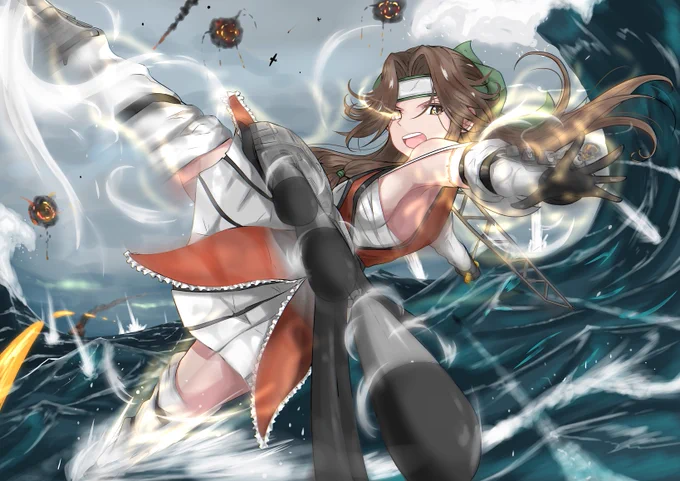 #今までで作画カロリーMAXの作品上げようぜ純粋な一枚絵だとこれかな 