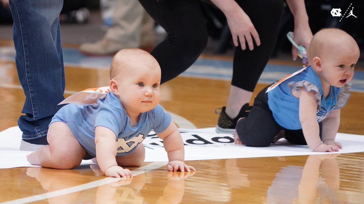 GoHeels's tweet image. Name a better halftime 👶🏁